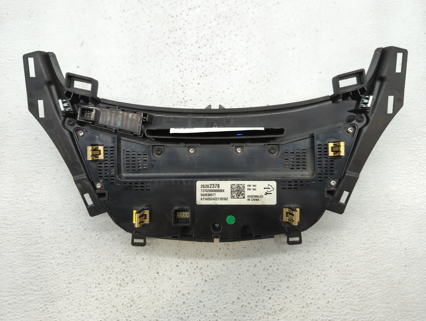 2014-2017 Buick Regal Climate Control Module Temperature AC/Heater Replacement P/N:26202378 90924561 Fits Fits 2014 2015 201