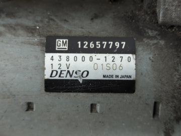 2014-2017 Buick Regal Car Starter Motor Solenoid OEM P/N:438000-1270 12657797 Fits OEM Used Auto Parts