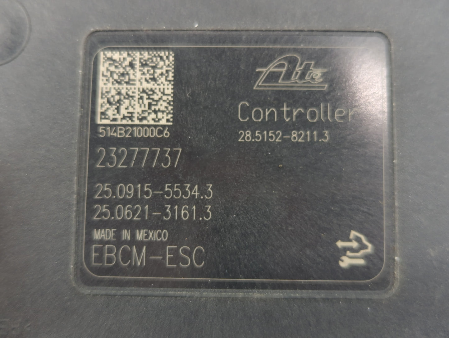 2014-2016 Cadillac Cts ABS Pump Control Module Replacement P/N:23277737 Fits Fits 2014 2015 2016 OEM Used Auto Parts - Oemus
