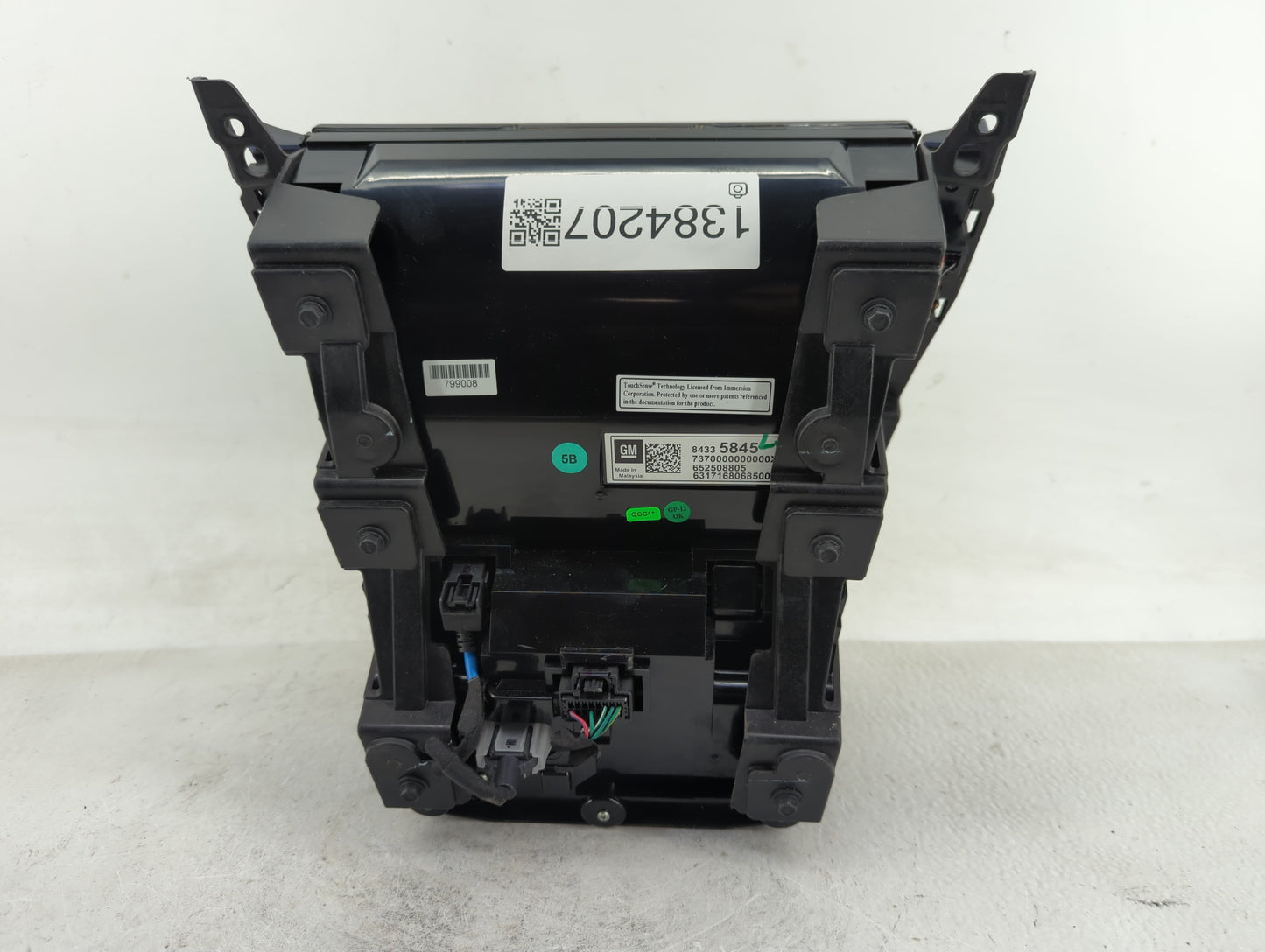 2014 Cadillac Cts Radio AM FM Cd Player Receiver Replacement P/N:84335845 Fits Fits 2013 2015 OEM Used Auto Parts - Oemuseda
