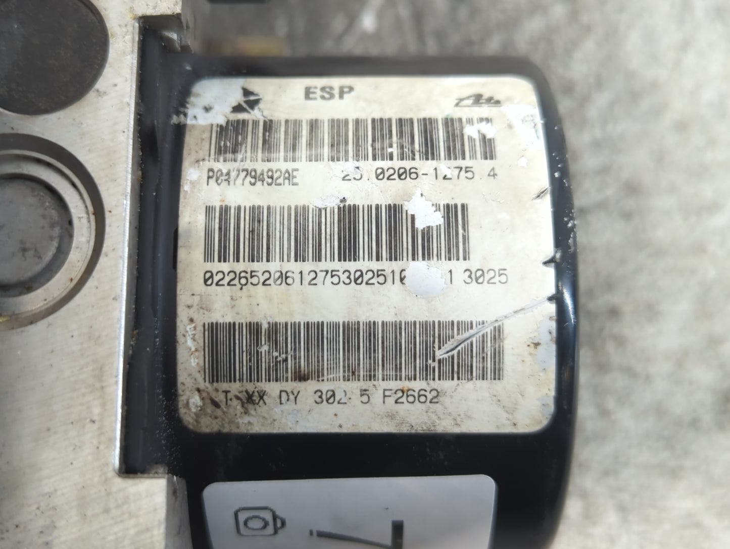 2012-2015 Chevrolet Camaro ABS Pump Control Module Replacement P/N:P04779492AE Fits Fits 2012 2013 2014 2015 OEM Used Auto P
