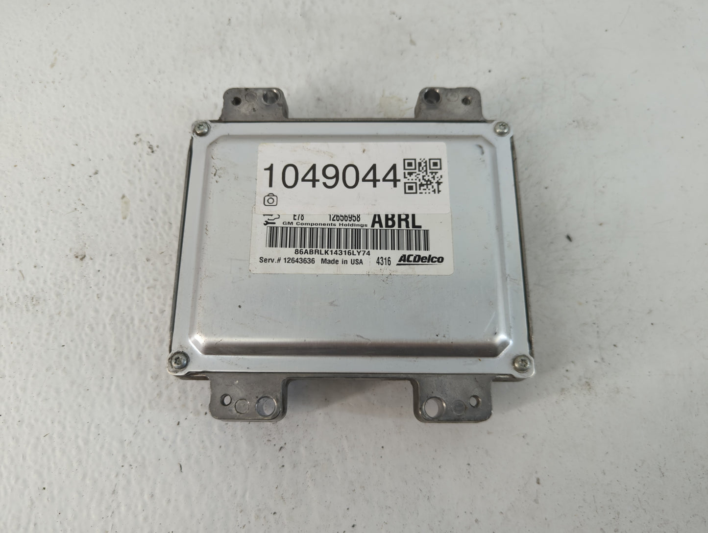 2012-2016 Chevrolet Cruze PCM Engine Control Computer ECU ECM PCU OEM P/N:12656958 12669324 Fits OEM Used Auto Parts - Oemus