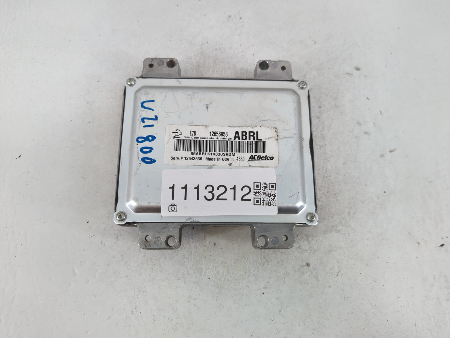 2012-2016 Chevrolet Cruze PCM Engine Control Computer ECU ECM PCU OEM P/N:12656958 Fits Fits 2011 2012 2013 2014 2015 2016 O
