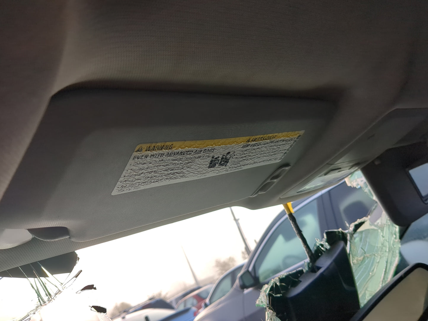 2011-2016 Chevrolet Cruze Sun Visor Shade Replacement Driver Left Mirror Fits Fits 2011 2012 2013 2014 2015 2016 OEM Used Au