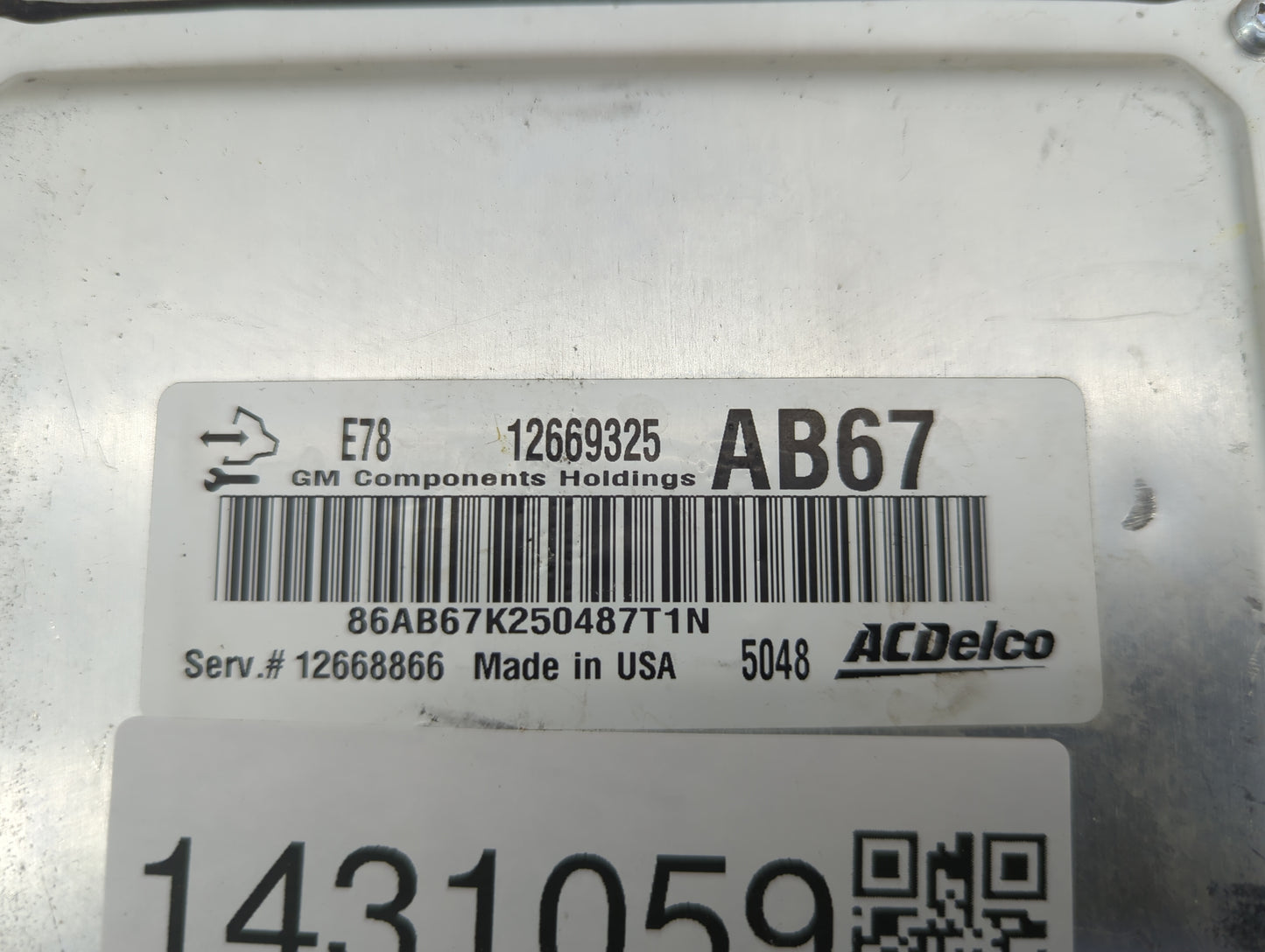 2012-2016 Chevrolet Cruze PCM Engine Control Computer ECU ECM PCU OEM P/N:12669325 Fits Fits 2011 2012 2013 2014 2015 2016 O