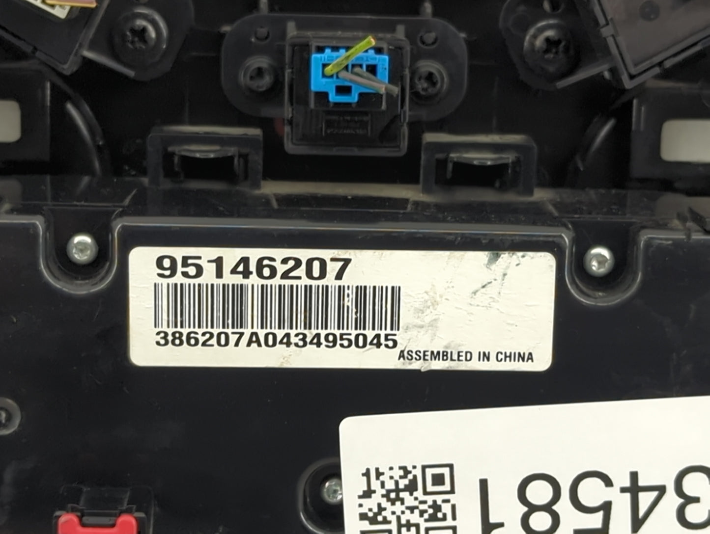 2012-2016 Chevrolet Cruze Climate Control Module Temperature AC/Heater Replacement P/N:95146207 386207A043495045 Fits OEM Us