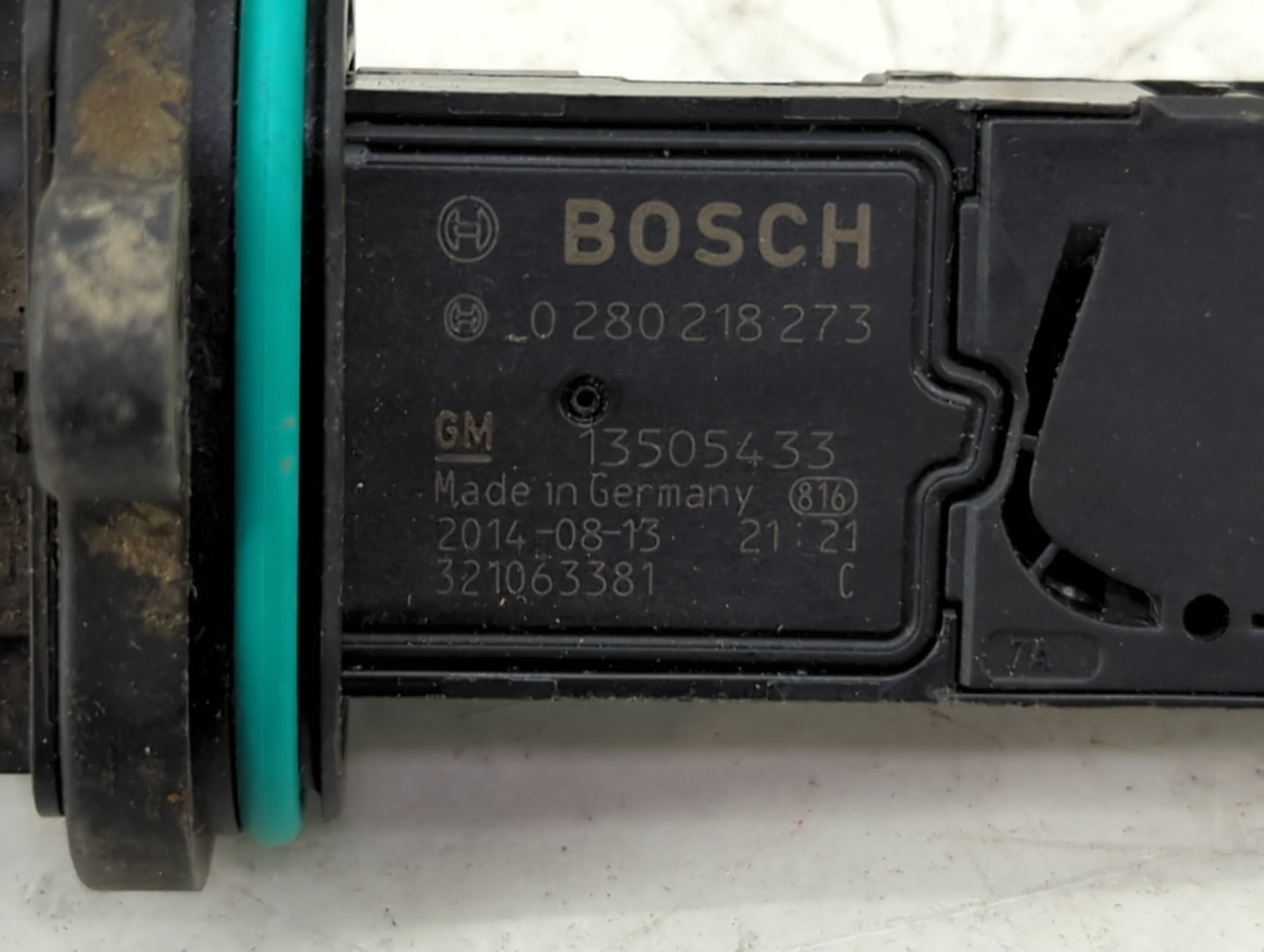2012-2019 Chevrolet Cruze Mass Air Flow Meter Maf 1487908 - Oemusedautoparts1.com