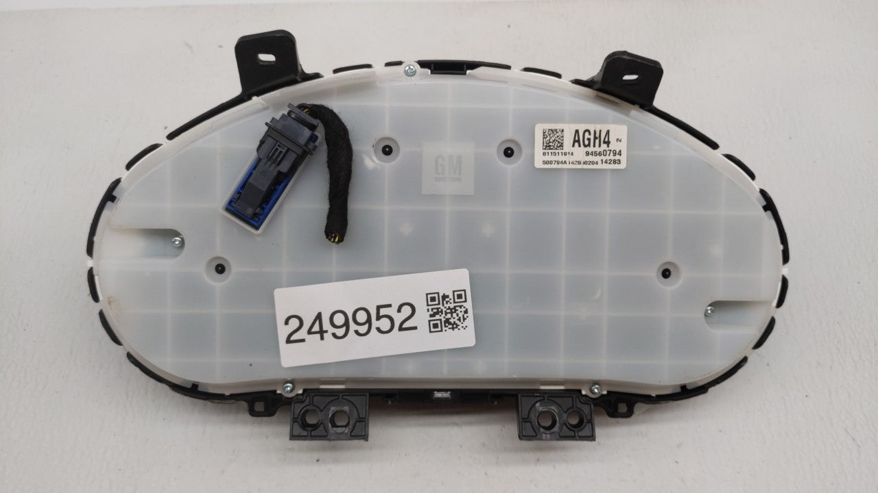 2015 Chevrolet Cruze Instrument Cluster Speedometer Gauges P/N:94560794 Miles: Fits OEM Used Auto Parts - Oemusedautoparts1.