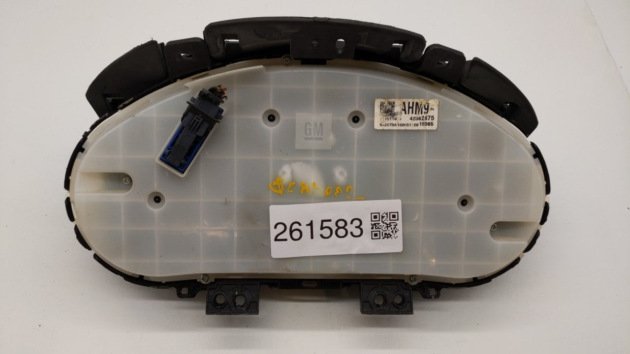 2015-2016 Chevrolet Cruze Instrument Cluster Speedometer Gauges P/N:811511914 94560794, 42362675, 42362673 Fits Fits 2015 20