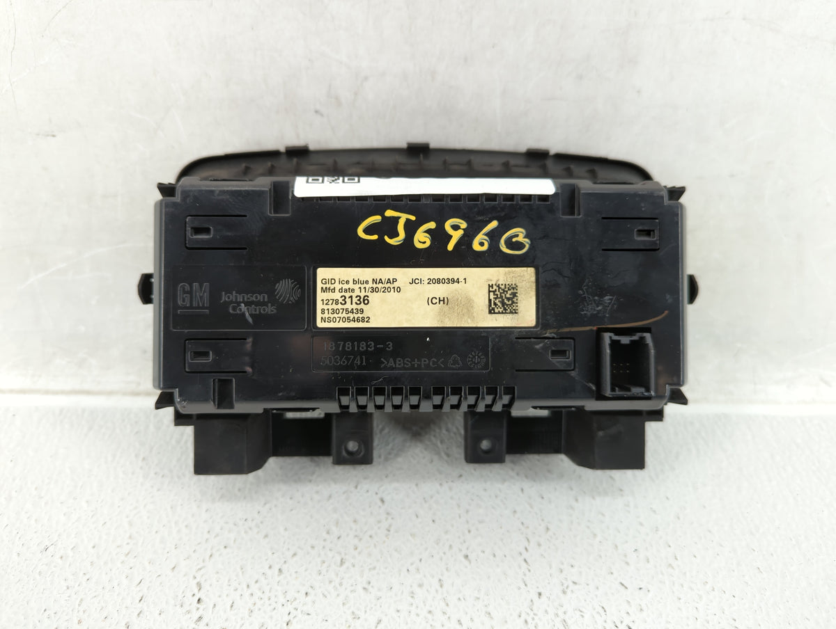 2011-2016 Chevrolet Cruze Information Radio Display Screen 520230 - Oemusedautoparts1.com