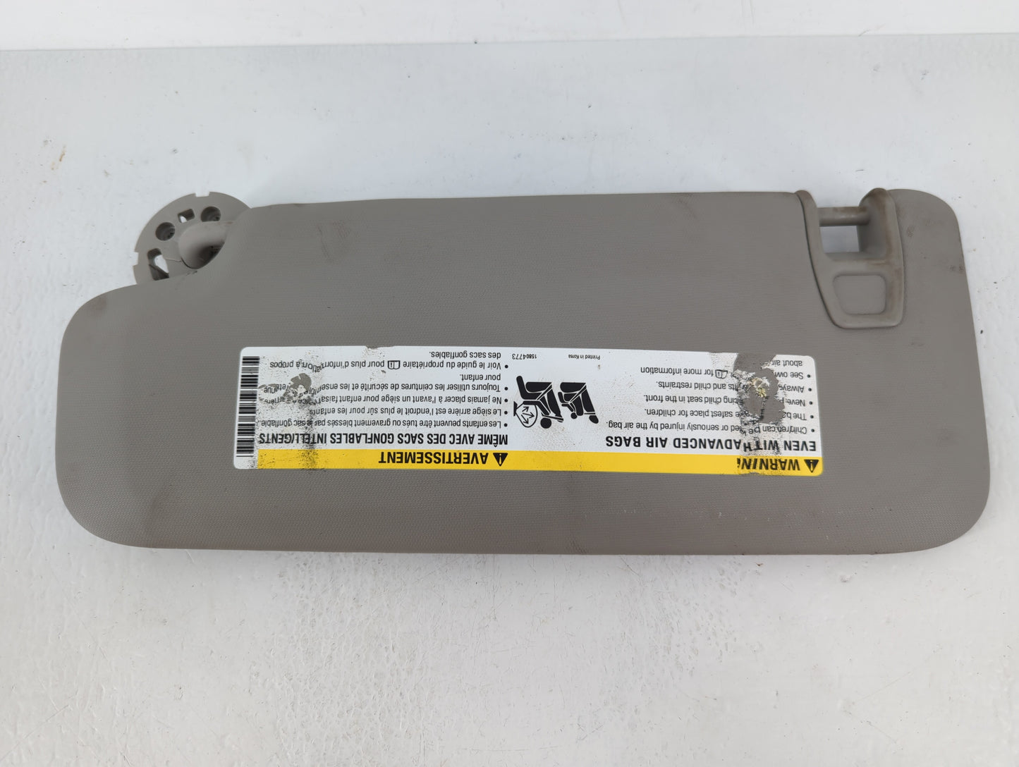 2011-2016 Chevrolet Cruze Sun Visor Shade Replacement Passenger Right Mirror Fits Fits 2011 2012 2013 2014 2015 2016 OEM Use