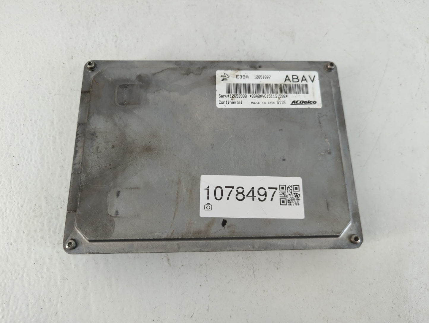 2013-2016 Chevrolet Equinox PCM Engine Control Computer ECU ECM PCU OEM P/N:12651807 Fits Fits 2013 2014 2015 2016 OEM Used