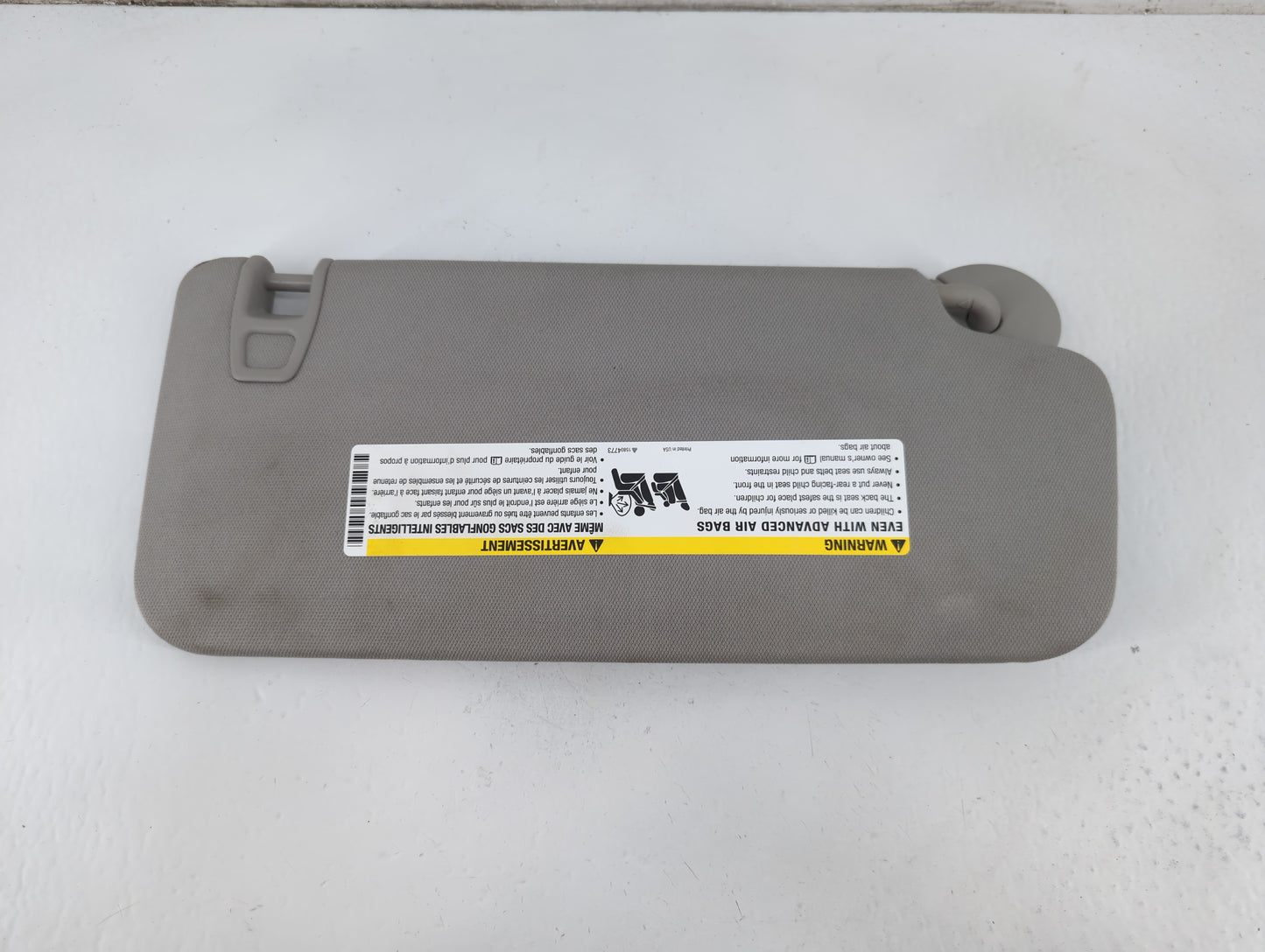 2010-2017 Chevrolet Equinox Sun Visor Shade Replacement Passenger Right Mirror Fits Fits 2010 2011 2012 2013 2014 2015 2016