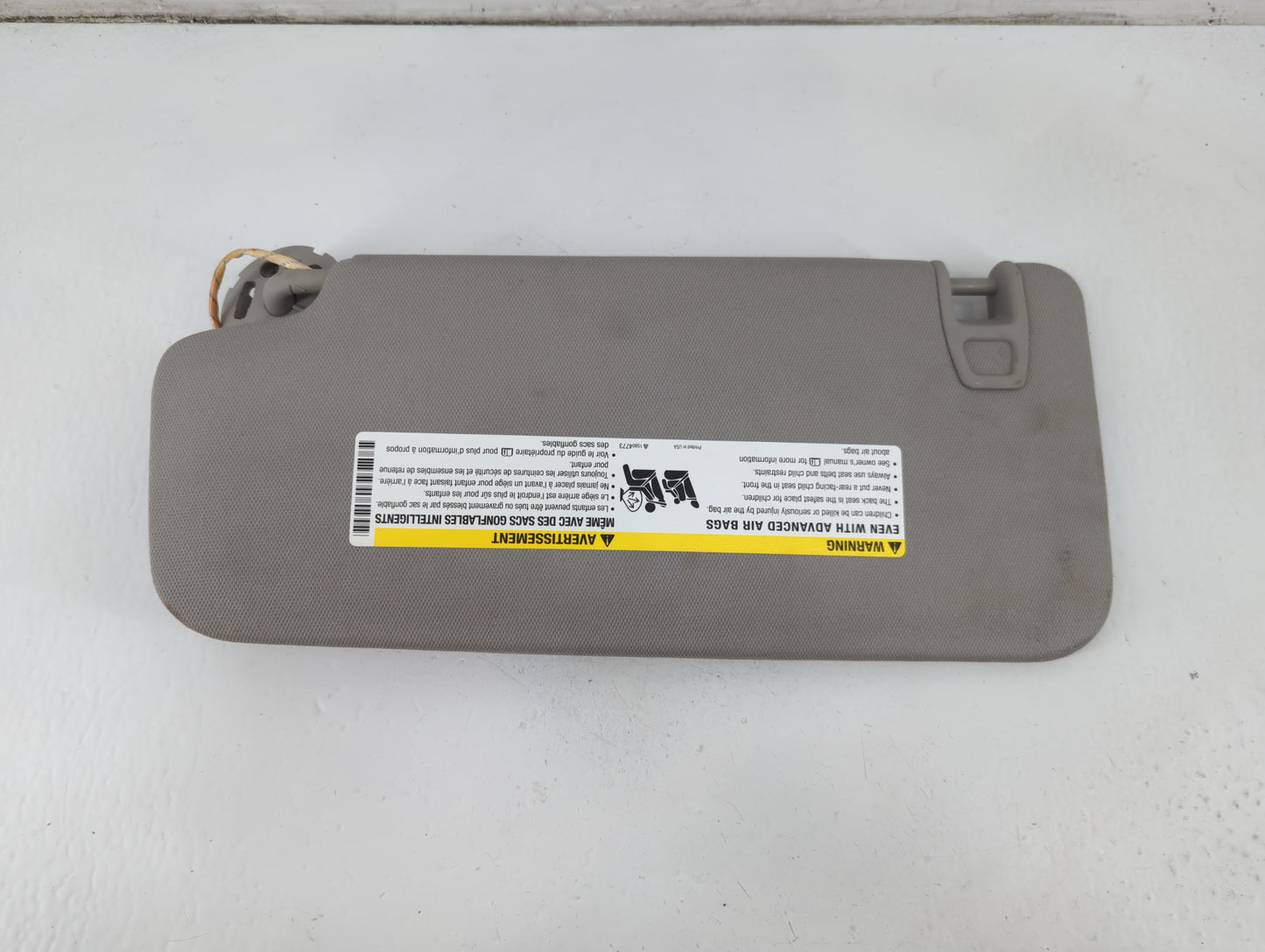 2010-2017 Chevrolet Equinox Sun Visor Shade Replacement Passenger Right Mirror Fits Fits 2010 2011 2012 2013 2014 2015 2016