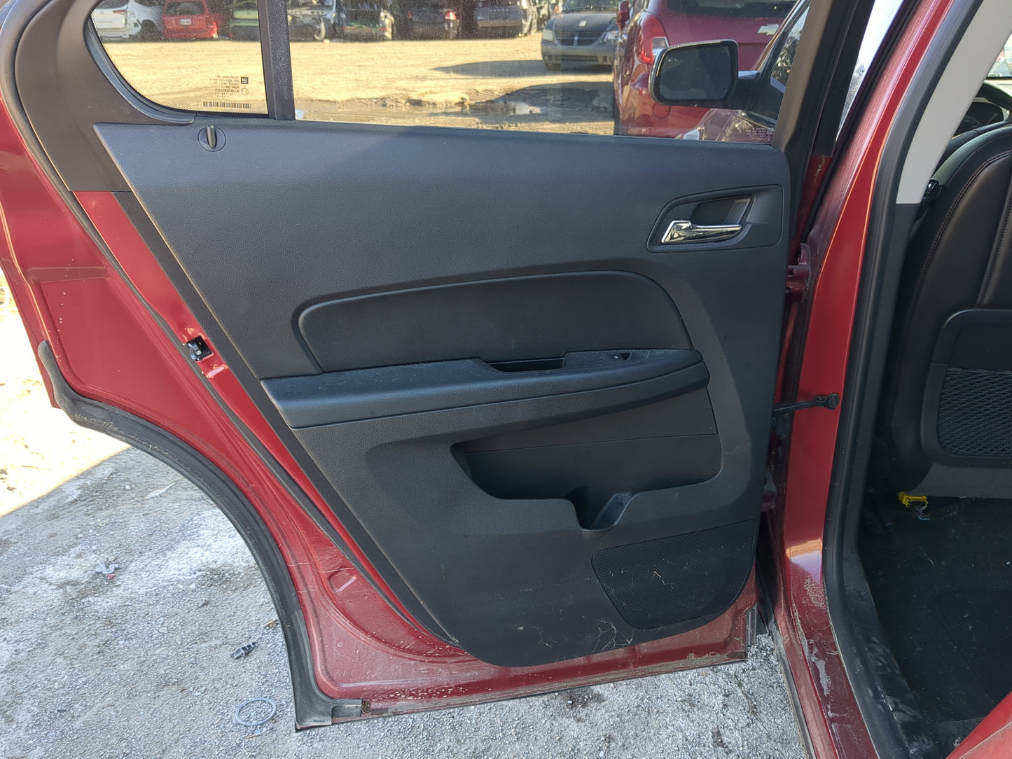 2012-2017 Chevrolet Equinox Driver Rear Door Oem - Oemusedautoparts1.com