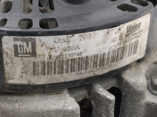 2010-2017 Chevrolet Equinox Alternator Replacement Generator Charging Assembly Engine OEM Fits OEM Used Auto Parts