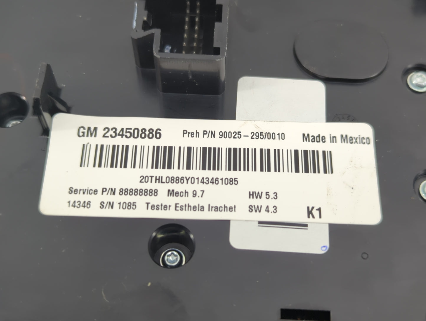 2012-2015 Chevrolet Equinox Radio Control Panel - Oemusedautoparts1.com