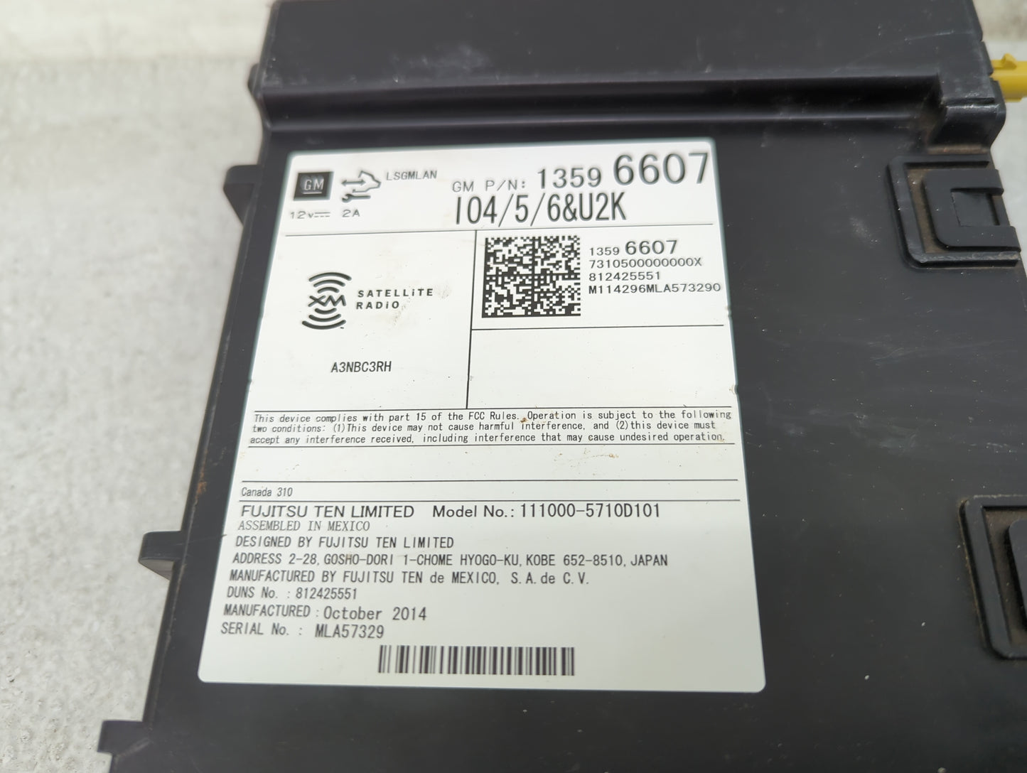 2013-2017 Chevrolet Equinox Body Control Module Bcm Inner Cabin Fuse Box - Oemusedautoparts1.com