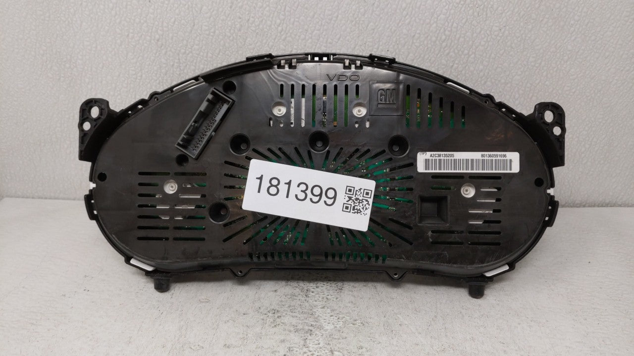 2013-2017 Chevrolet Equinox Instrument Cluster Speedometer Gauges P/N:23229480 22956682 Fits Fits 2013 2014 2015 2016 2017 O