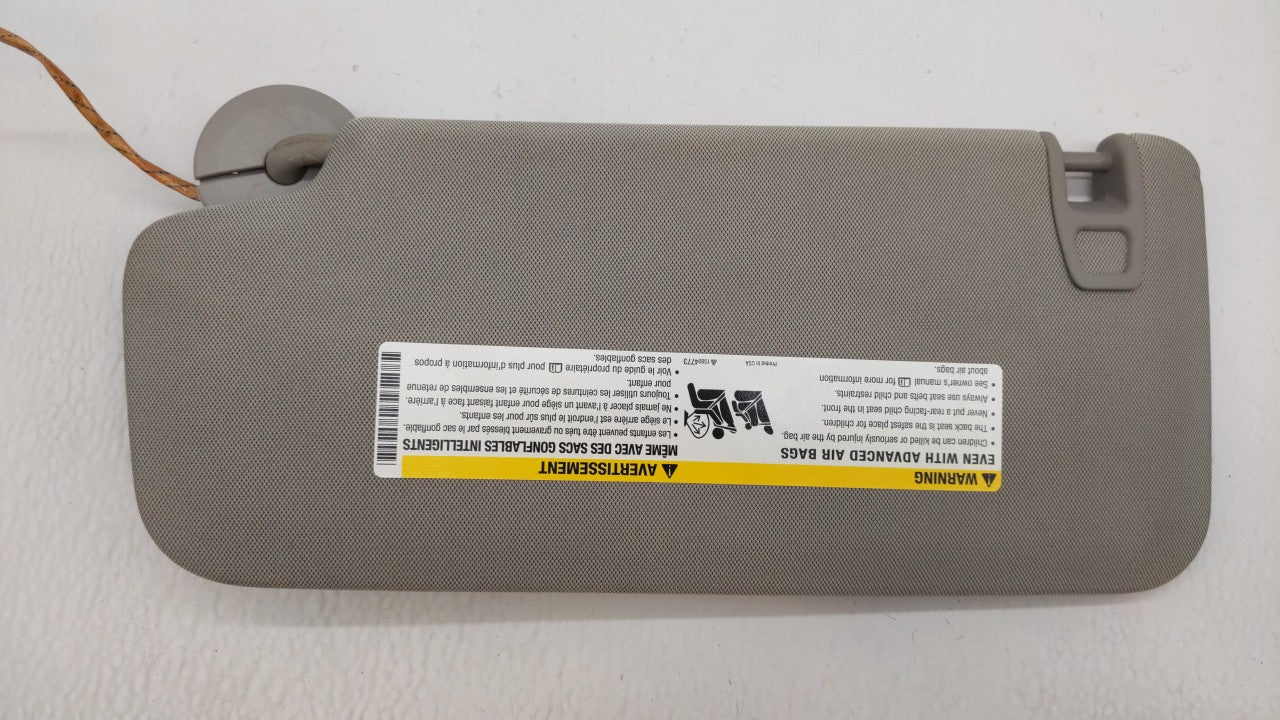 2010-2017 Chevrolet Equinox Sun Visor Shade Replacement Passenger Right Mirror Fits Fits 2010 2011 2012 2013 2014 2015 2016