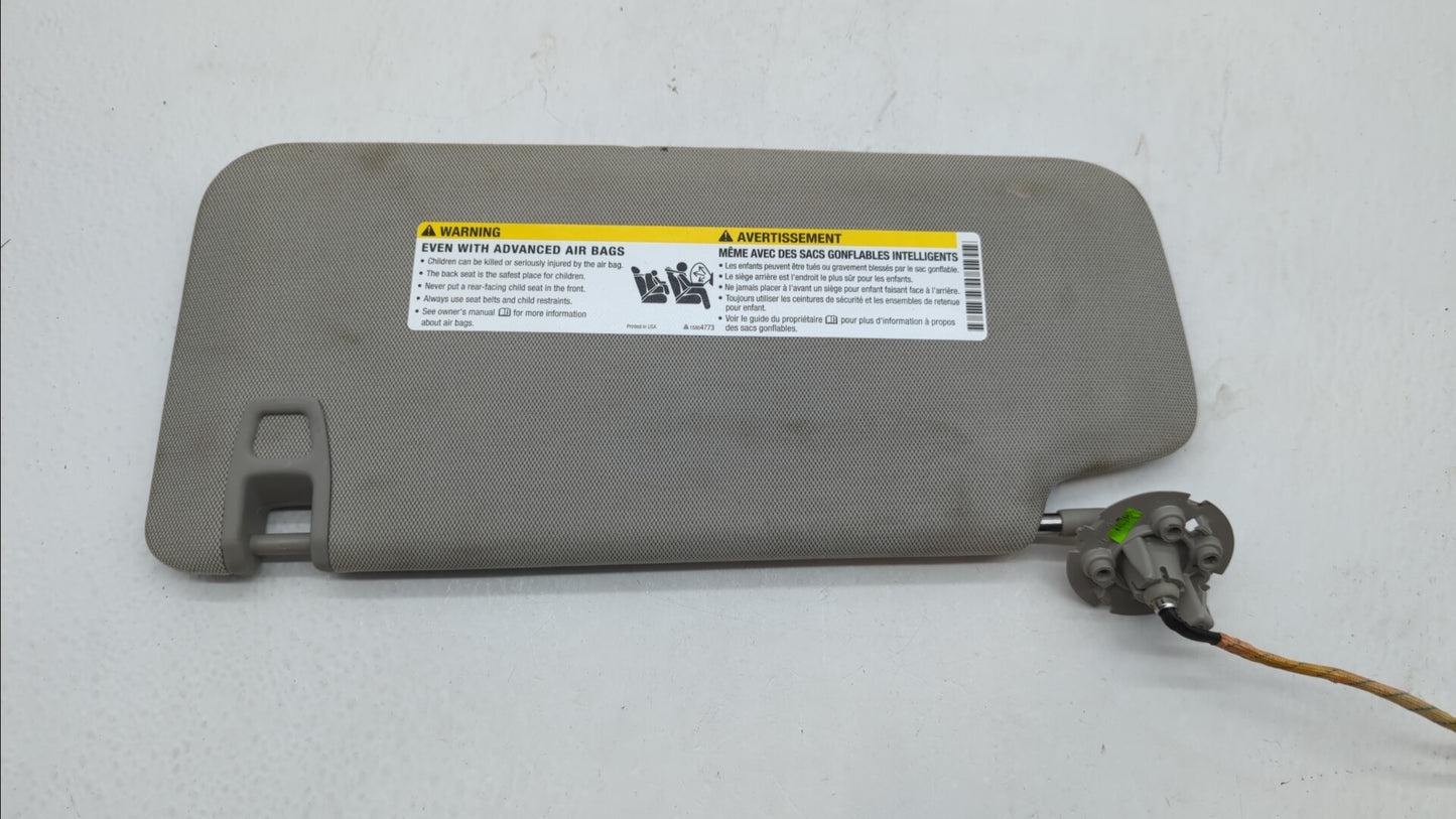 2010-2017 Chevrolet Equinox Sun Visor Shade Replacement Passenger Right Mirror Fits Fits 2010 2011 2012 2013 2014 2015 2016