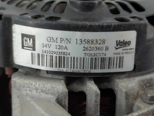 2010-2017 Chevrolet Equinox Alternator Replacement Generator Charging Assembly Engine OEM P/N:13588328 13500315 Fits OEM Used Auto Parts