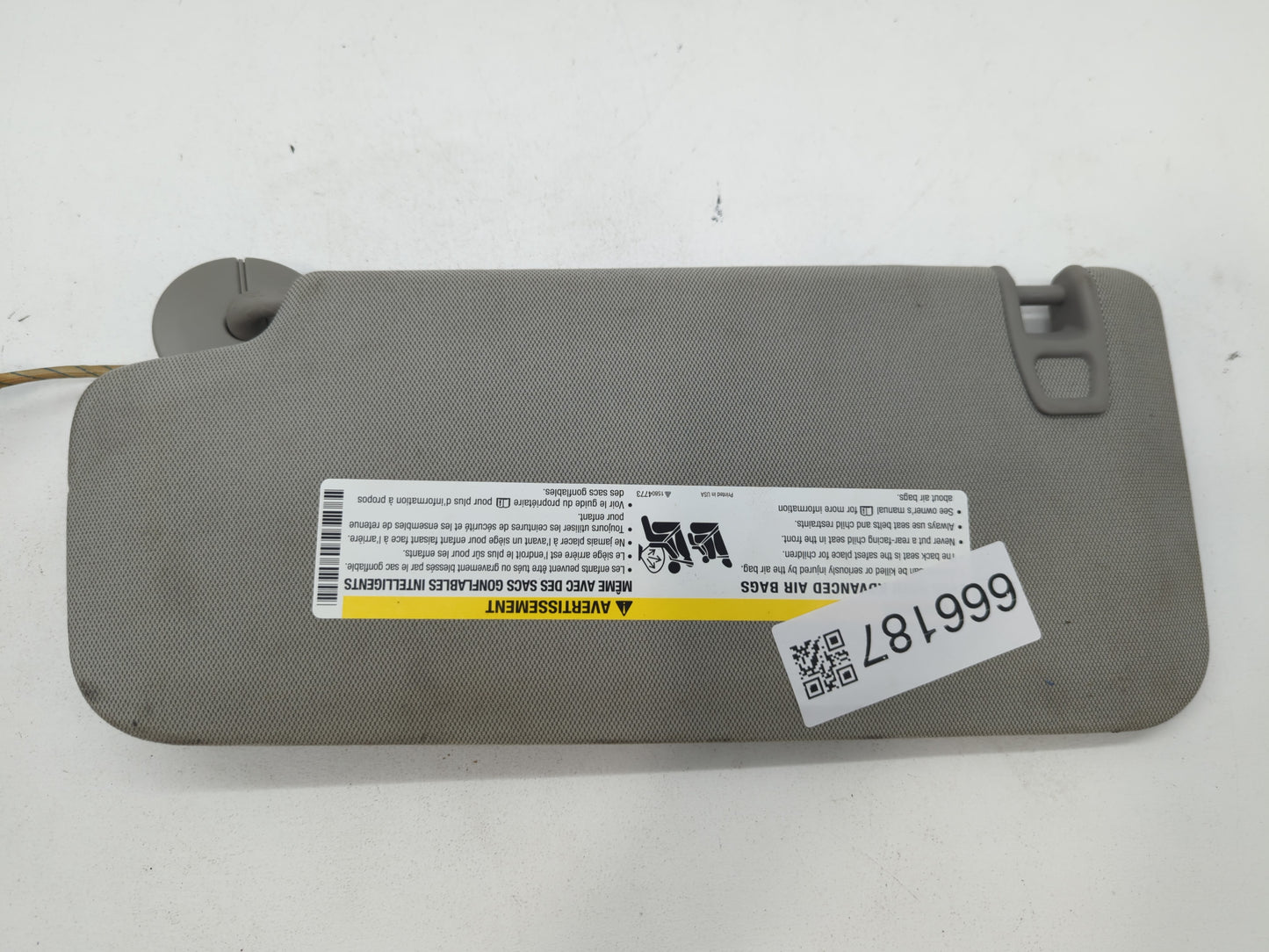 2010-2017 Chevrolet Equinox Sun Visor Shade Replacement Passenger Right Mirror Fits Fits 2010 2011 2012 2013 2014 2015 2016