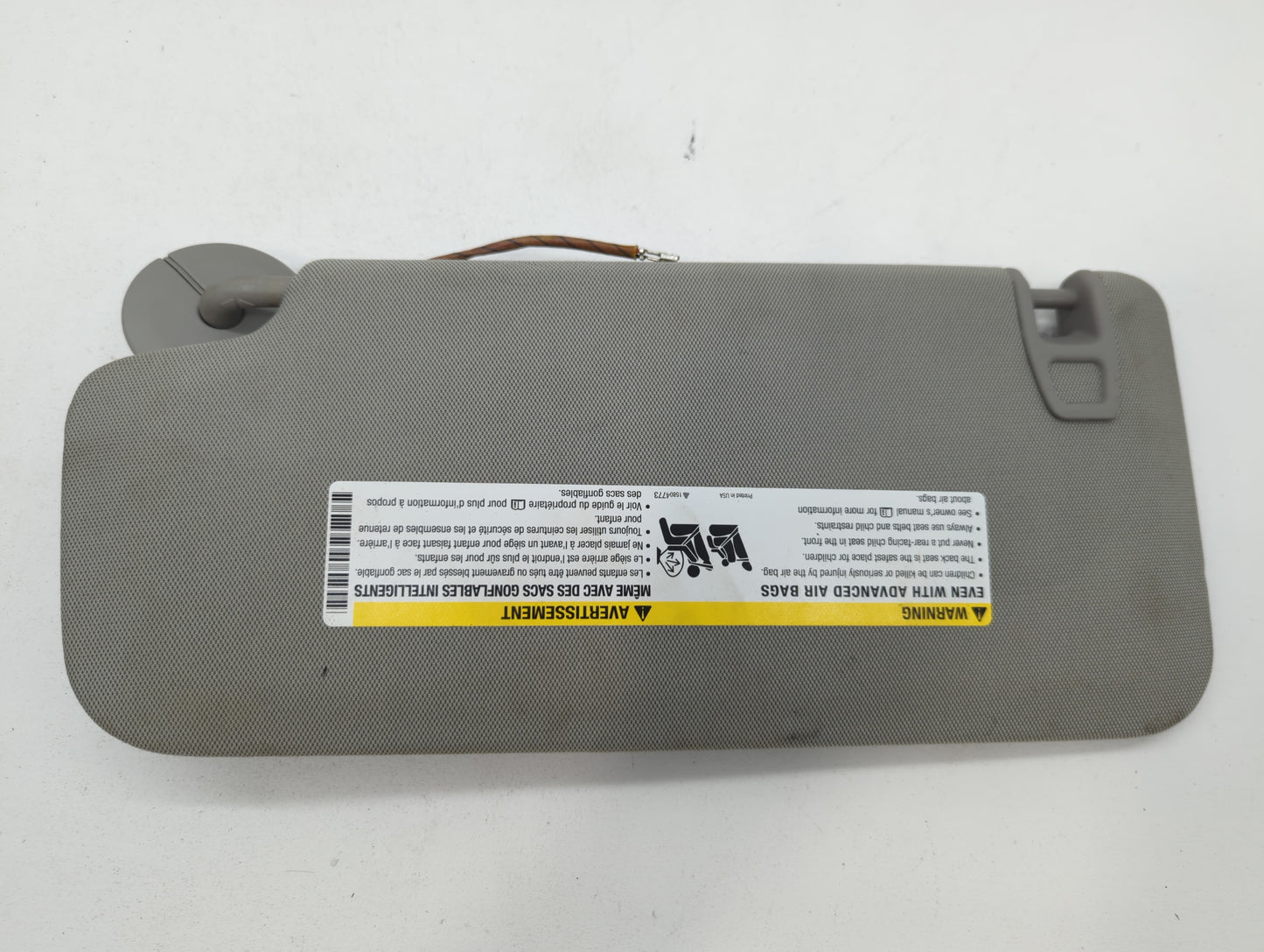 2010-2017 Chevrolet Equinox Sun Visor Shade Replacement Passenger Right Mirror Fits Fits 2010 2011 2012 2013 2014 2015 2016