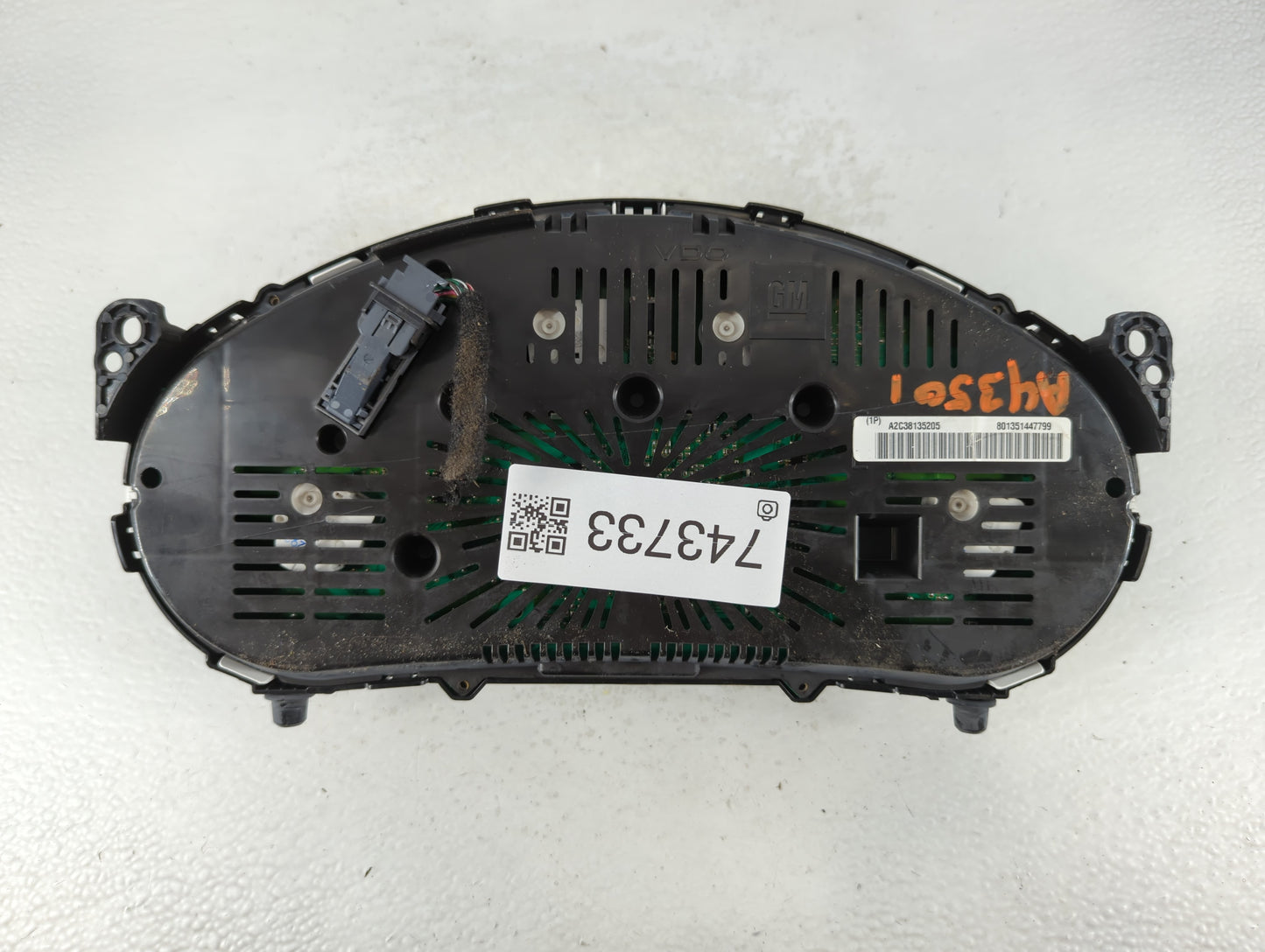 2013-2016 Chevrolet Equinox Instrument Cluster Speedometer Gauges P/N:A2C38135205 23229480 Fits Fits 2013 2014 2015 2016 OEM