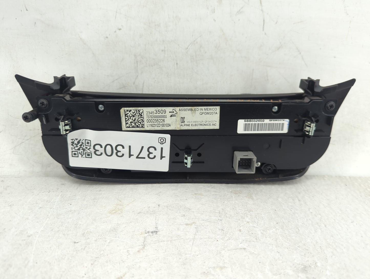 2014-2020 Chevrolet Impala Climate Control Module Temperature AC/Heater Replacement P/N:000235226 23453509 Fits OEM Used Aut