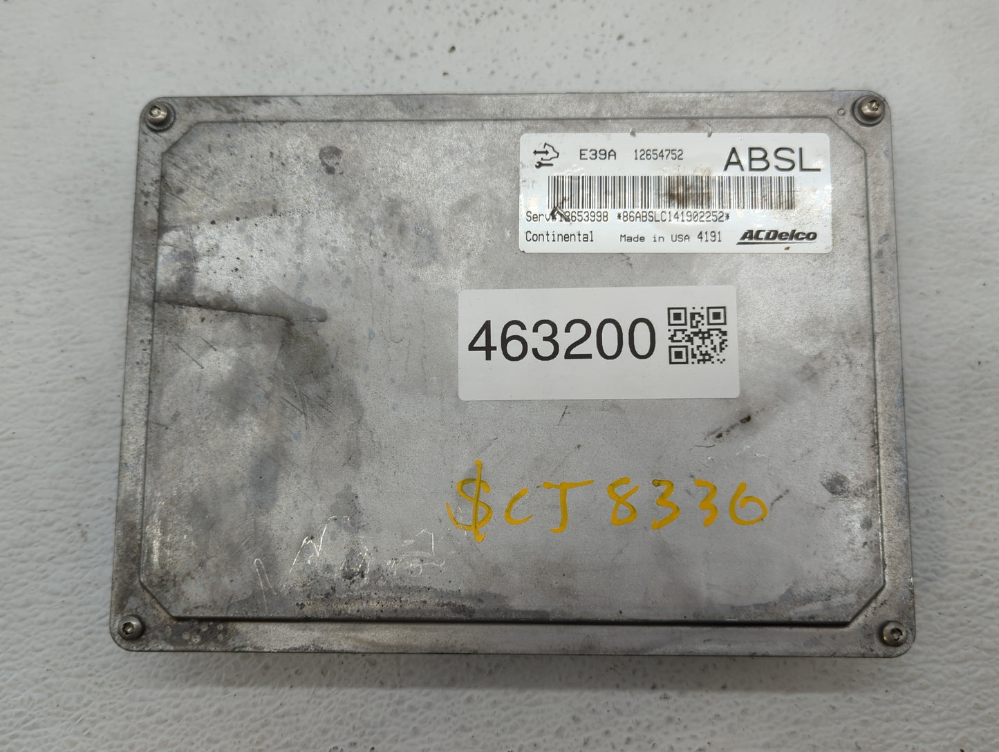 2015 Chevrolet Impala PCM Engine Control Computer ECU ECM PCU OEM P/N:12653998 12654752 Fits Fits 2006 2007 OEM Used Auto Pa