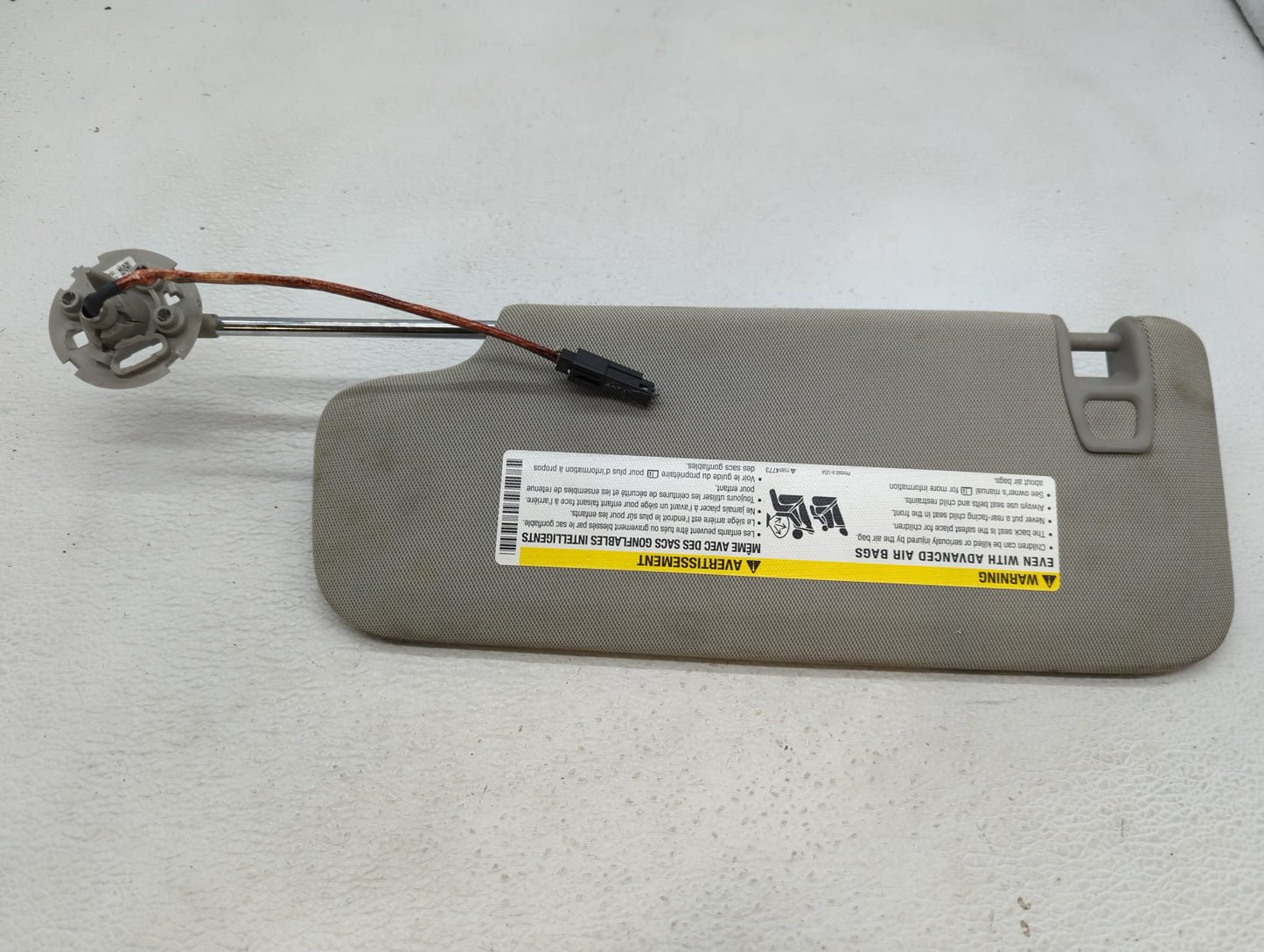 2014-2020 Chevrolet Impala Sun Visor Shade Replacement Passenger Right Mirror Fits Fits 2014 2015 2016 2017 2018 2019 2020 O