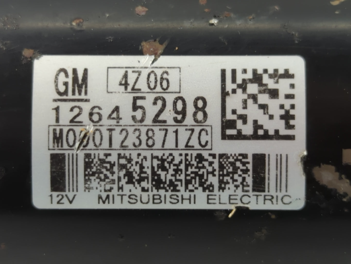 2012-2020 Chevrolet Impala Car Starter Motor Solenoid OEM P/N:M000T23871ZC 12645298 Fits OEM Used Auto Parts - Oemusedautopa