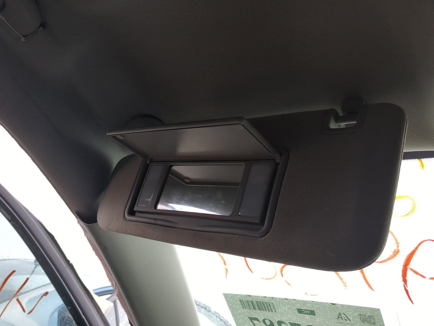 2013-2016 Chevrolet Malibu Sun Visor Shade Replacement Driver Left Mirror Fits Fits 2013 2014 2015 2016 OEM Used Auto Parts