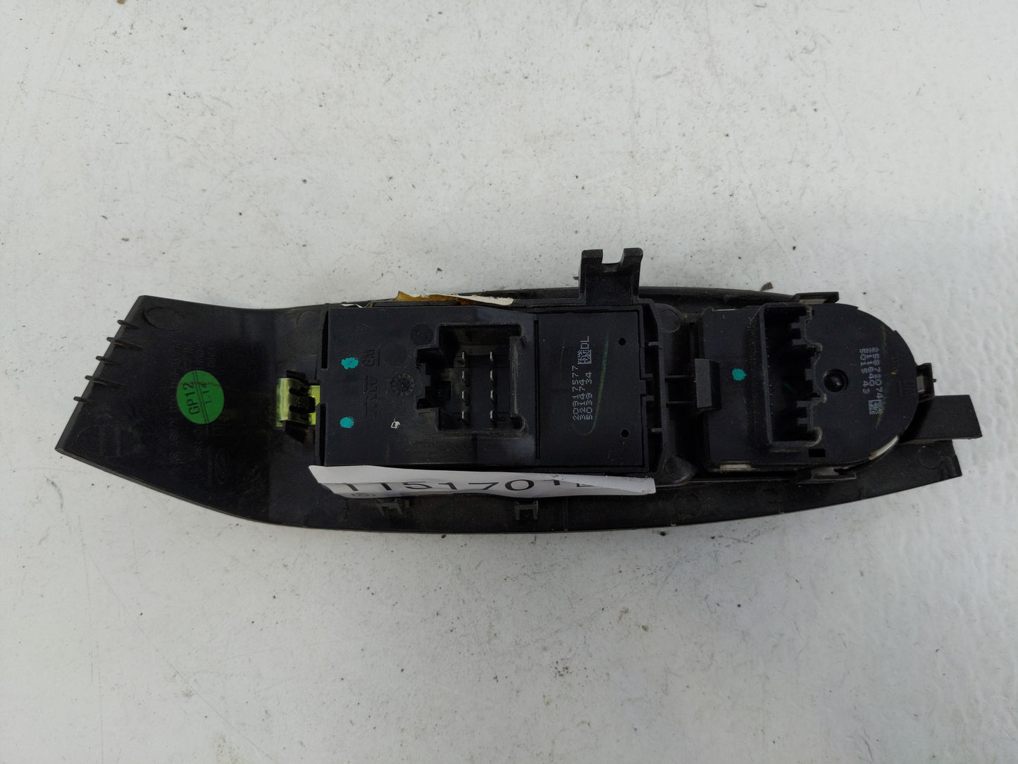 2014-2016 Chevrolet Malibu Master Power Window Switch Replacement Driver Side Left P/N:321474 20917577 Fits OEM Used Auto Pa