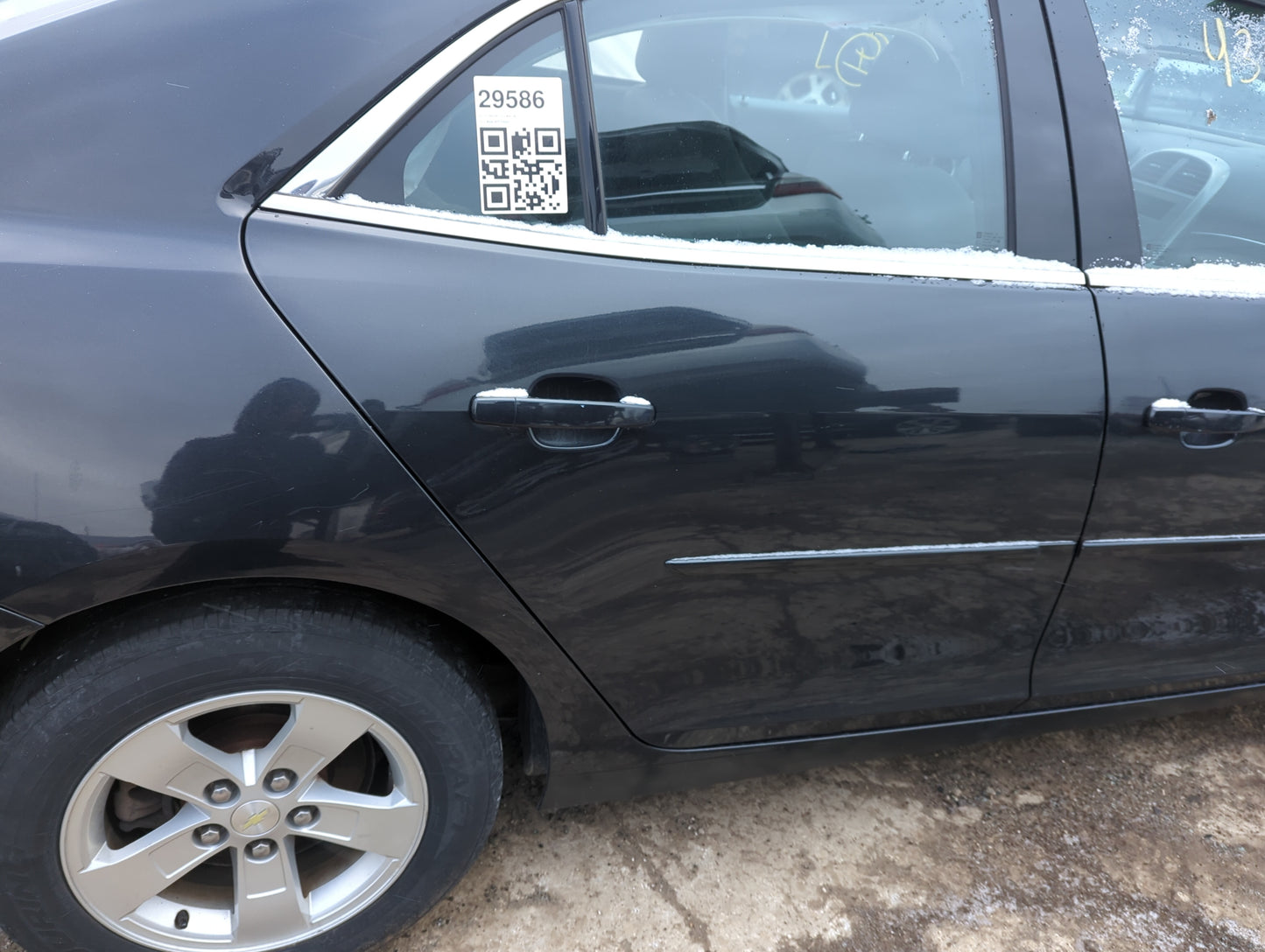 2013-2016 Chevrolet Malibu Passenger Rear Door Oem - Oemusedautoparts1.com