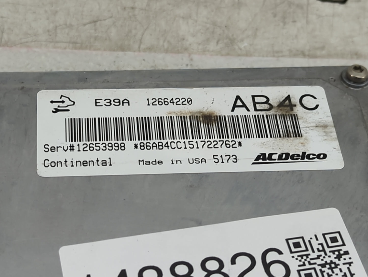 2013-2016 Chevrolet Malibu PCM Engine Control Computer ECU ECM PCU OEM P/N:12664220 12653998 Fits Fits 2013 2014 2015 2016 O