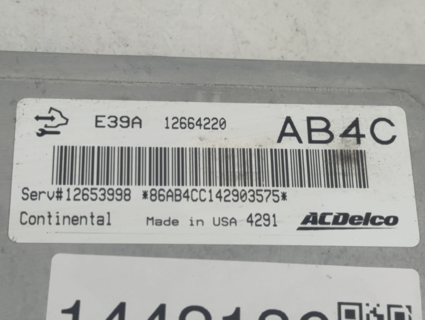 2013-2016 Chevrolet Malibu PCM Engine Control Computer ECU ECM PCU OEM P/N:12664220 12653998 Fits Fits 2013 2014 2015 2016 O