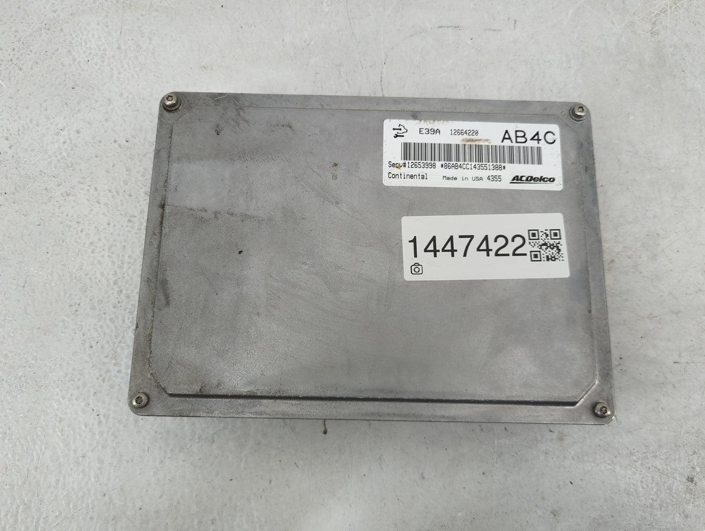 2013-2016 Chevrolet Malibu PCM Engine Control Computer ECU ECM PCU OEM P/N:12664220 12653998 Fits Fits 2013 2014 2015 2016 O