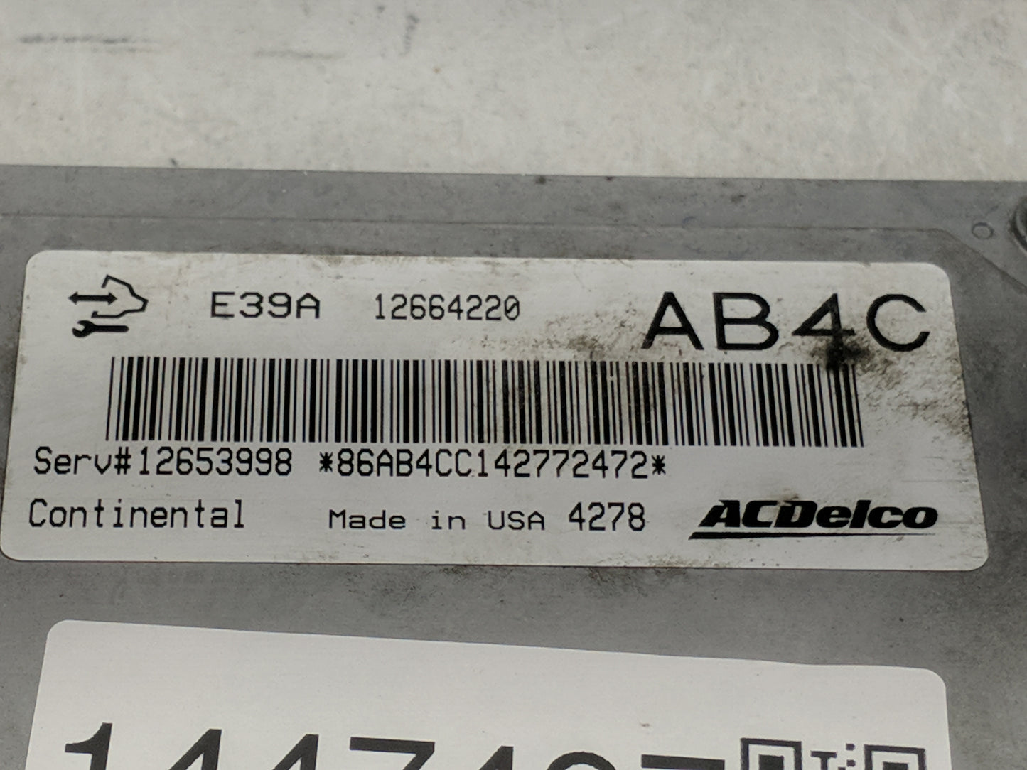 2013-2016 Chevrolet Malibu PCM Engine Control Computer ECU ECM PCU OEM P/N:12664220 12653998 Fits Fits 2013 2014 2015 2016 O