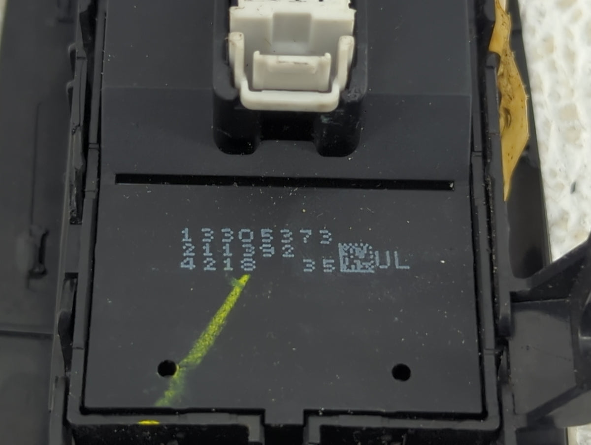 2015 Chevrolet Malibu Master Power Window Switch Replacement Driver Side Left P/N:13305373 Fits Fits 2016 2017 OEM Used Auto