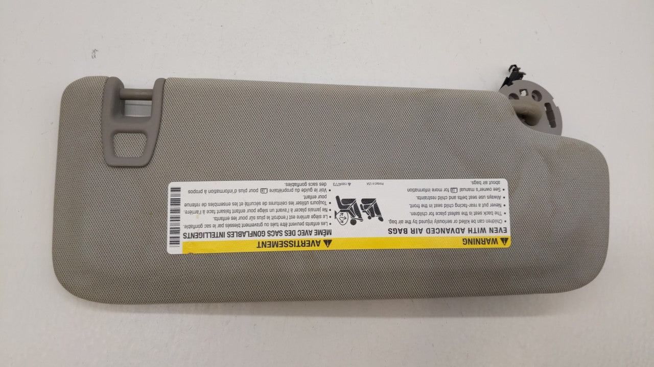 2013-2016 Chevrolet Malibu Sun Visor Shade Replacement Driver Left Mirror Fits Fits 2013 2014 2015 2016 OEM Used Auto Parts