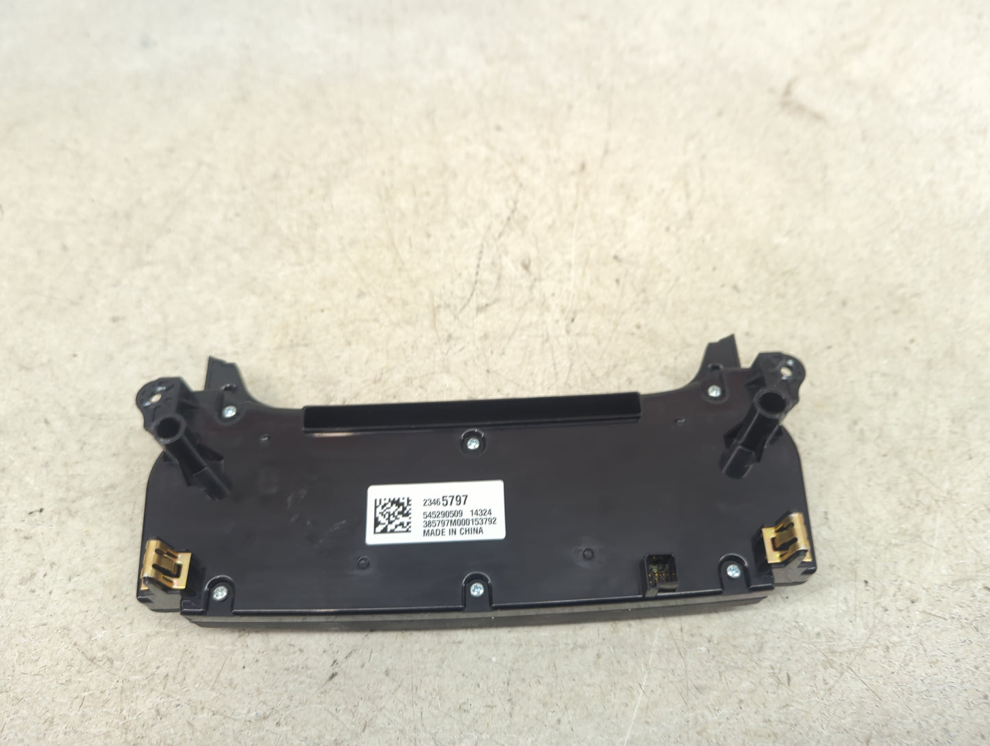 2014-2016 Chevrolet Malibu Climate Control Module Temperature AC/Heater Replacement Fits Fits 2014 2015 2016 OEM Used Auto P