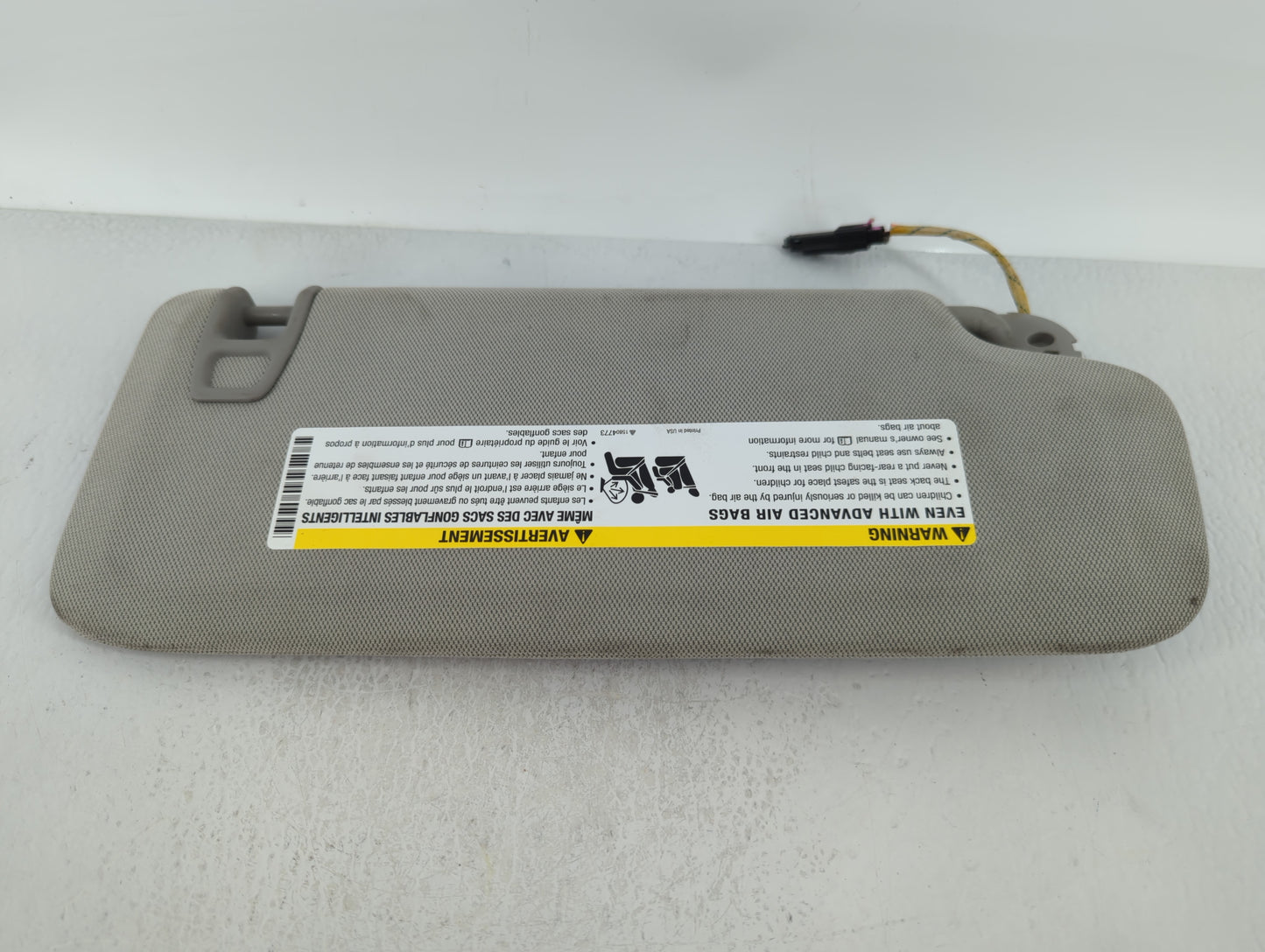 2013-2016 Chevrolet Malibu Sun Visor Shade Replacement Passenger Right Mirror Fits Fits 2013 2014 2015 2016 OEM Used Auto Pa