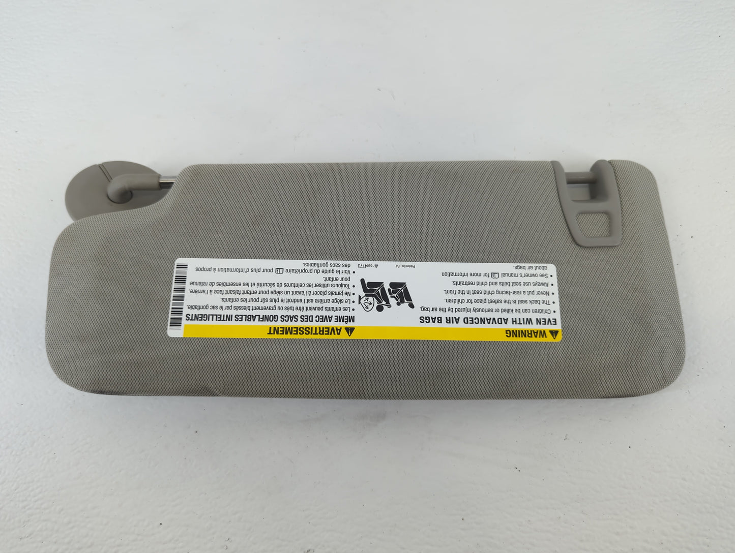 2013-2016 Chevrolet Malibu Sun Visor Shade Replacement Passenger Right Mirror Fits Fits 2013 2014 2015 2016 OEM Used Auto Pa