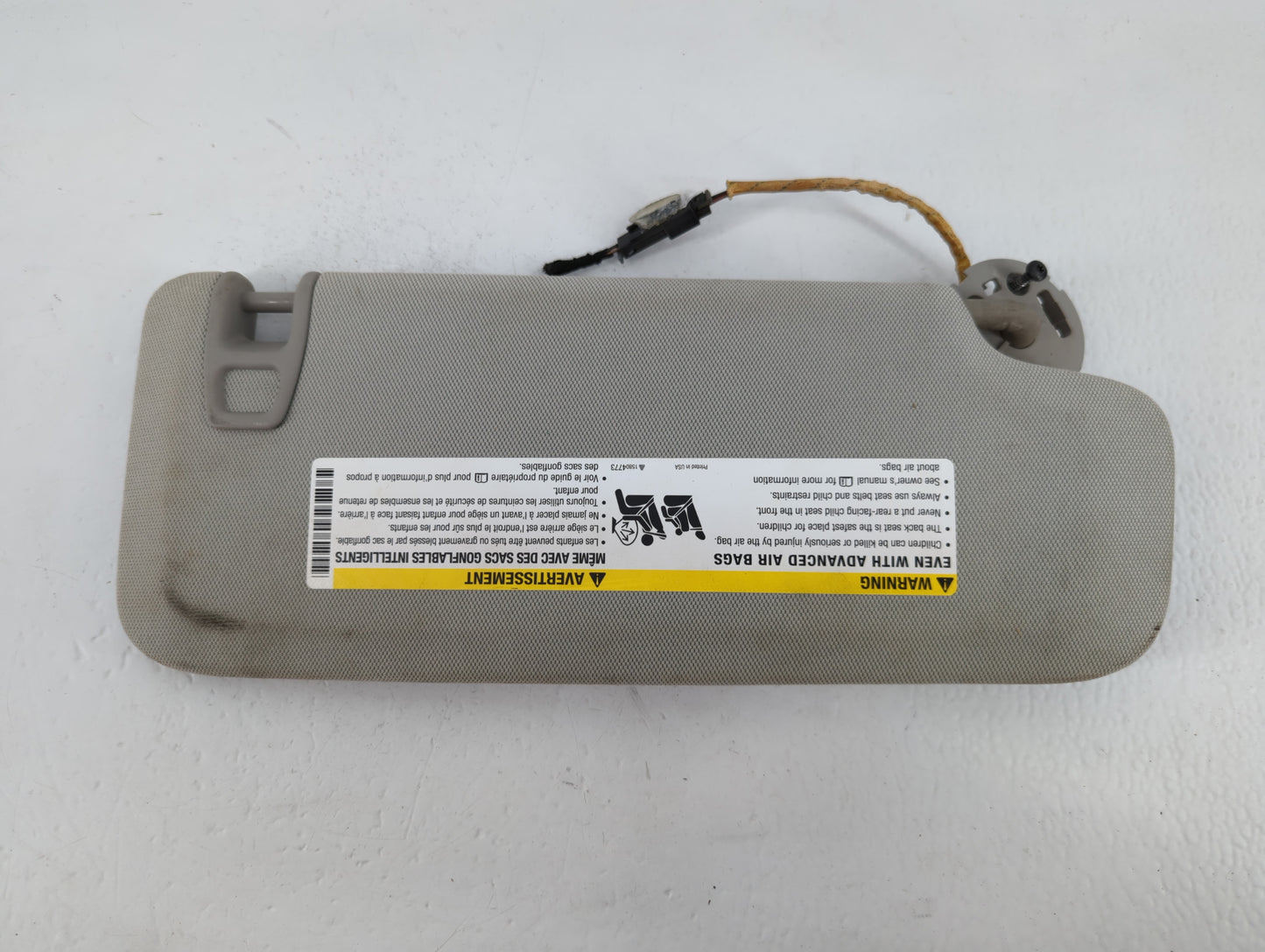 2013-2016 Chevrolet Malibu Sun Visor Shade Replacement Driver Left Mirror Fits Fits 2013 2014 2015 2016 OEM Used Auto Parts