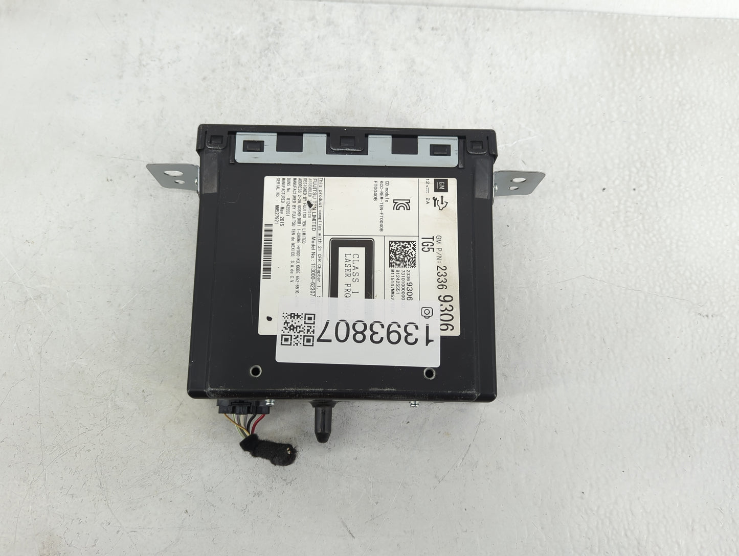 2015-2019 Chevrolet Silverado 1500 Radio AM FM Cd Player Receiver Replacement P/N:23369306 Fits Fits 2015 2016 2017 2018 201