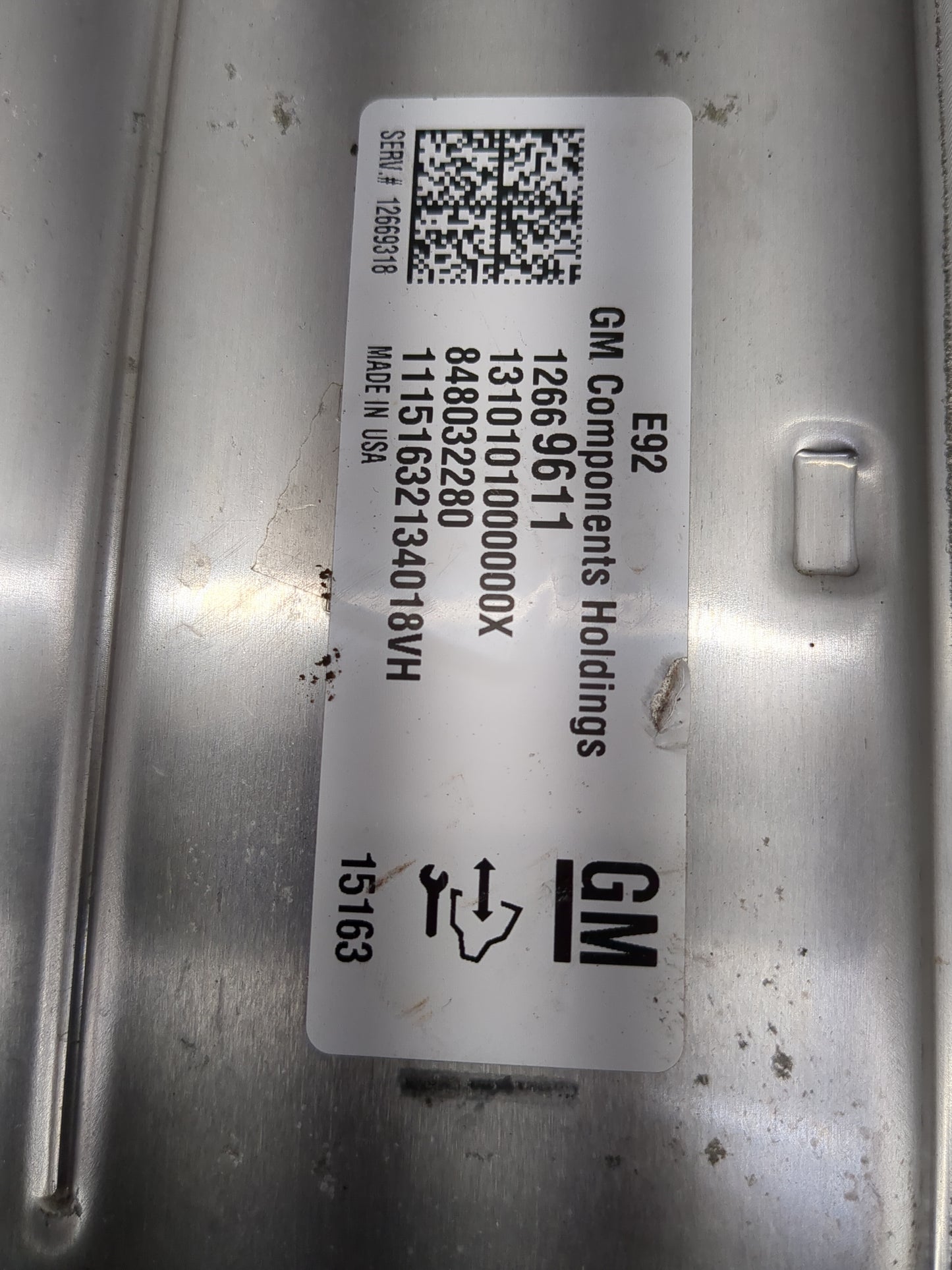 2014-2016 Chevrolet Silverado 1500 PCM Engine Control Computer ECU ECM PCU OEM P/N:848032280 12669611 Fits Fits 2014 2015 20