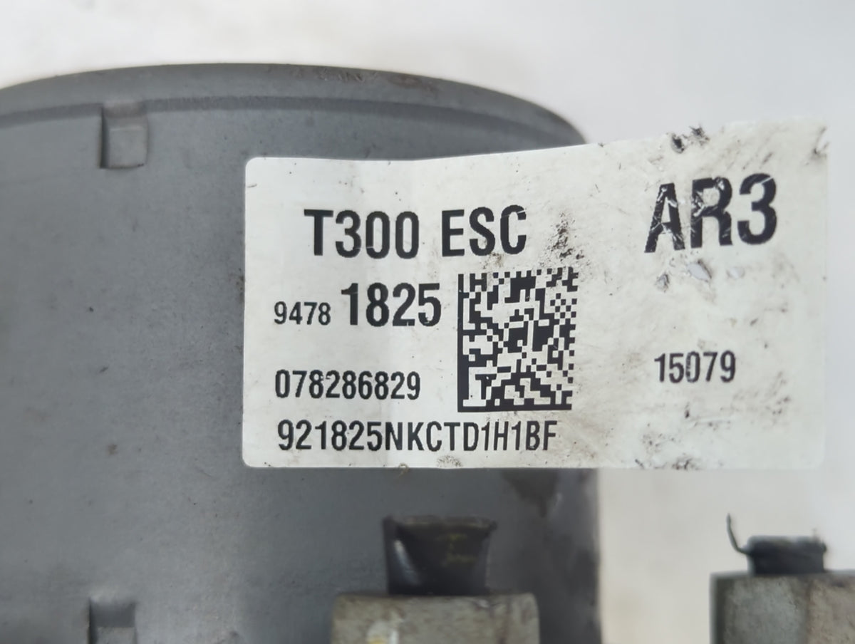 2015-2016 Chevrolet Sonic Anti-Lock Brake ABS Pump Module Actuator OEM P/N:9478 1825 T300 ESC AR3 Fits Fits 2015 2016 OEM Us
