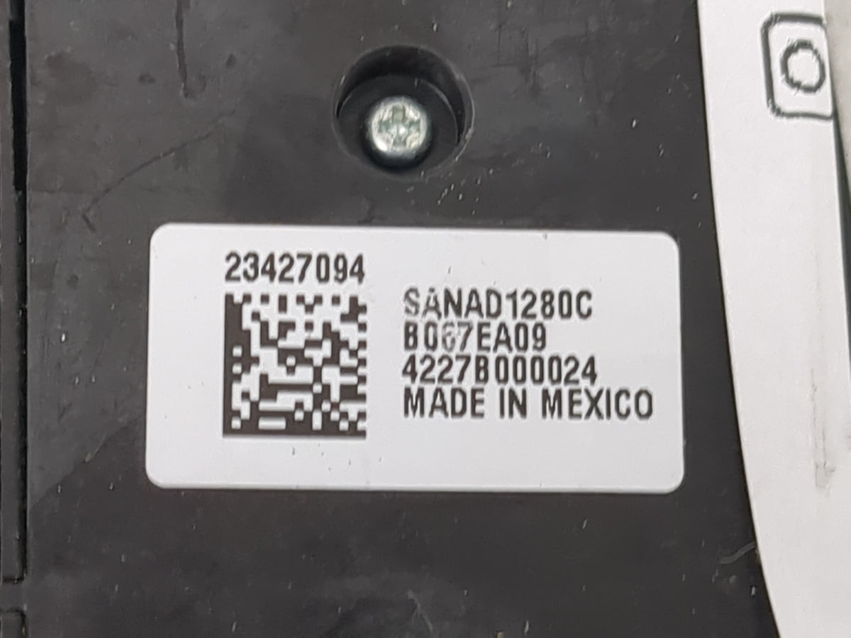 2015 Chevrolet Suburban 1500 Master Power Window Switch Replacement Driver Side Left P/N:23427094 SANAD1280C Fits OEM Used A